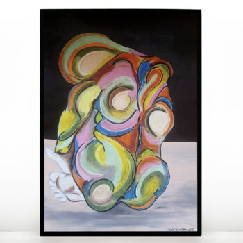 Rich results on Google when searching for "Simpson Art" Weight of Thought Painting By Carlos Simpson