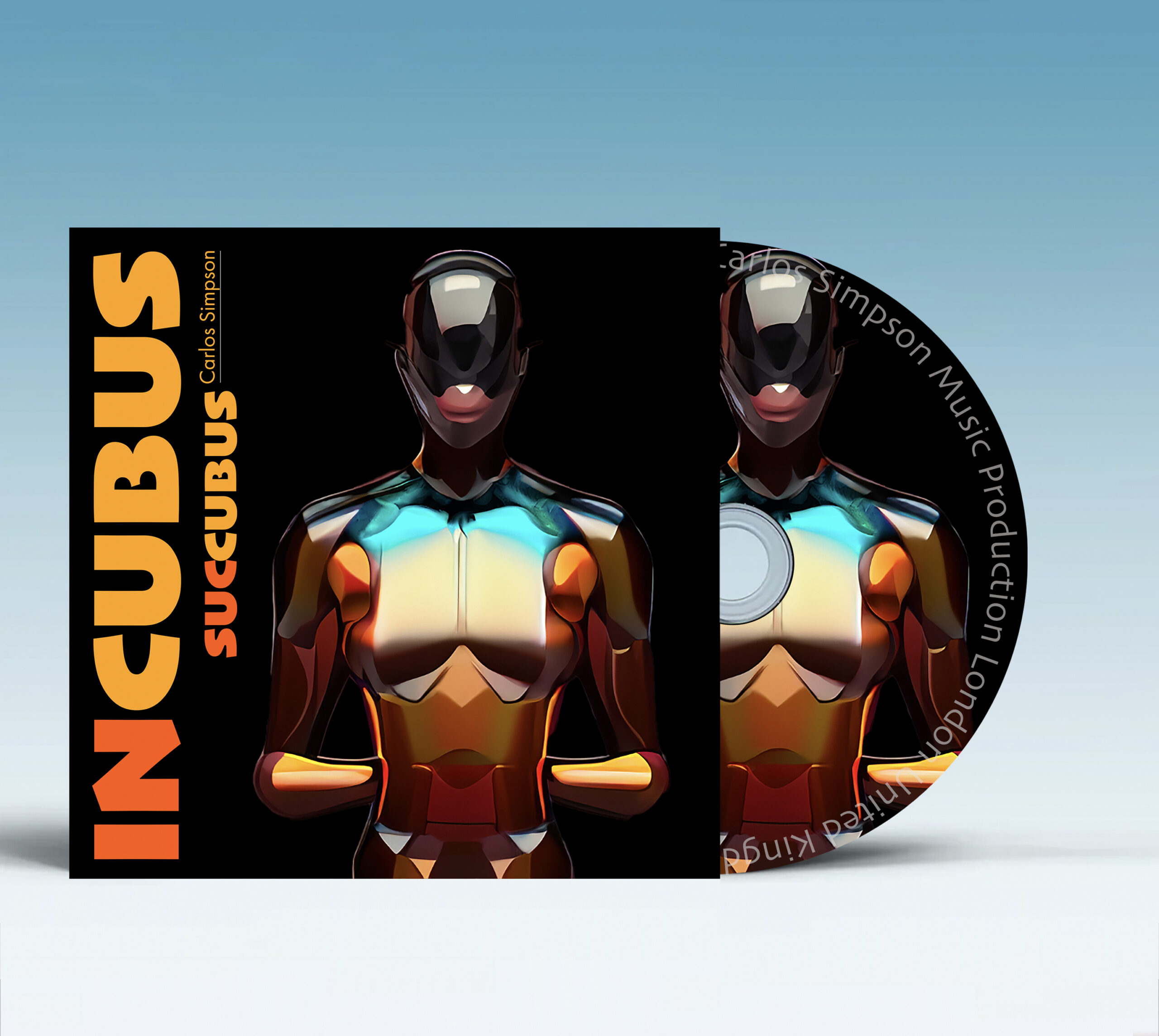 Rich result on googles when search for INCUBUS SUCCUBUS album by Carlos Simpson, album cover.