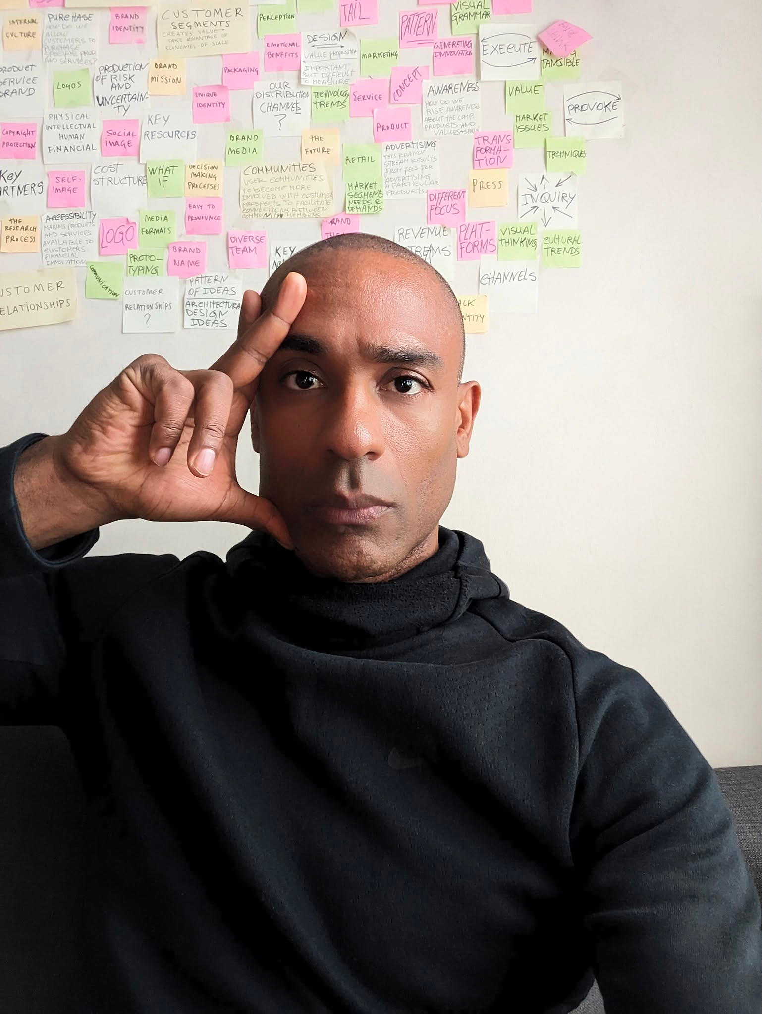 Carlos Simpson, multidisciplinary designer, artist, author, musician, entrepreneur and executive mentor