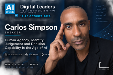 Carlos Simpson speaker at Digital Leaders AI Week 2026